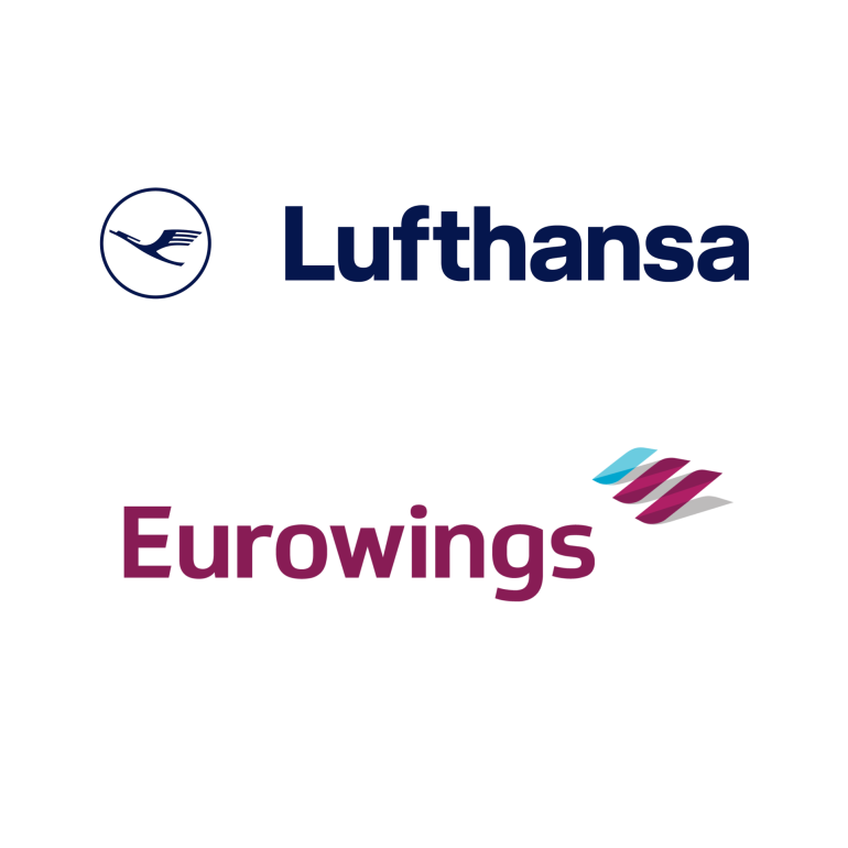Lufthansa & Eurowings Logo transparent
